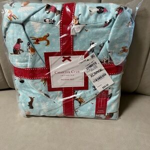 New. Doggie cotton pajamas from Macys. Top and bottom set. XL. All types of dogs